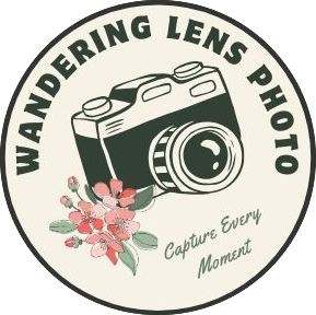 wandering lens photo logo